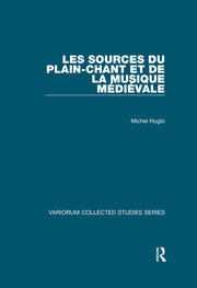 Les sources du plain-chant et de la musique médiévale book cover