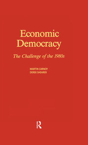 Economic Democracy: The Challenge of the 1980's: The Challenge of the 1980's book cover