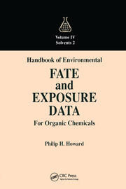 Handbook of Environmental Fate and Exposure Data for Organic Chemicals, Volume IV book cover