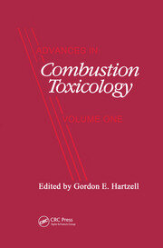 Advances in Combustion Toxicology,Volume I book cover