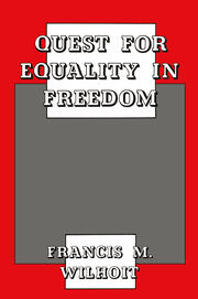 Quest for Equality in Freedom book cover