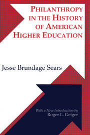 Philanthropy in the History of American Higher Education book cover