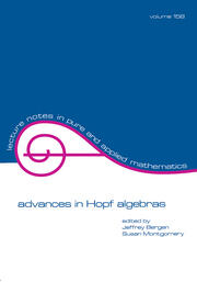 Advances in Hopf Algebras book cover