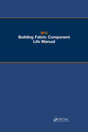 The BPG Building Fabric Component Life Manual book cover