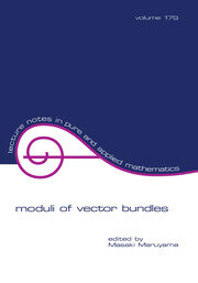 Moduli of Vector Bundles book cover