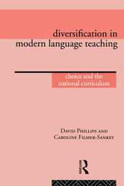 Diversification in Modern Language Teaching: Choice and the National Curriculum book cover