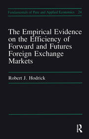 Empirical Evidence on the Efficiency of Forward and Futures Foreign Exchange Markets book cover