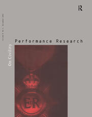 Performance Research 9:4 Dec 2 book cover