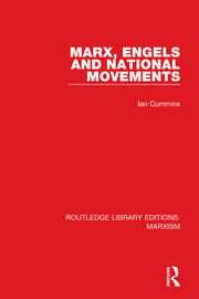 Marx, Engels and National Movements book cover