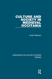 Culture and Society in Medieval Occitania book cover