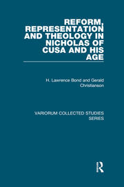 Reform, Representation and Theology in Nicholas of Cusa and His Age book cover