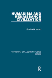 Humanism and Renaissance Civilization book cover