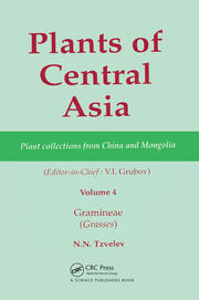 Plants of Central Asia - Plant Collection from China and Mongolia, Vol. 4: Gramineae (Grasses) book cover