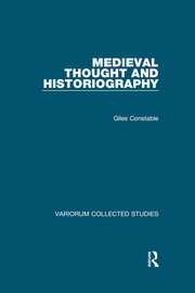 Medieval Thought and Historiography book cover