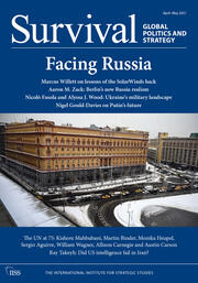 Survival April–May 2021: Facing Russia book cover