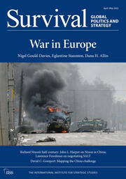 Survival: April - May 2022: War in Europe book cover