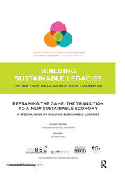Reframing the Game: The Transition to a New Sustainable Economy: A Special Issue of Building Sustainable Legacies book cover