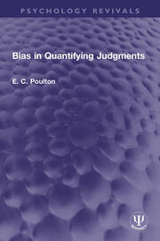 Bias in Quantifying Judgments book cover