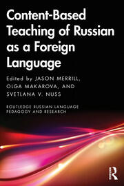 Content-Based Teaching of Russian as a Foreign Language book cover