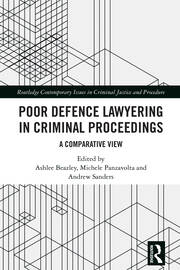 Poor Defence Lawyering in Criminal Proceedings: A Comparative View book cover
