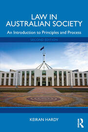 Law in Australian Society: An Introduction to Principles and Process book cover