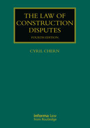 The Law of Construction Disputes book cover