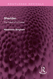 Sheridan: The Track of a Comet book cover