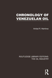 Chronology of Venezuelan Oil book cover