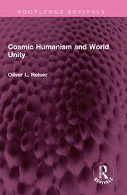 Cosmic Humanism and World Unity book cover