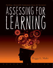 Assessing for Learning: Building a Sustainable Commitment Across the Institution book cover