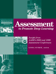 Assessment to Promote Deep Learning: Insight from AAHE’s 2000 and 1999 Assessment Conferences book cover
