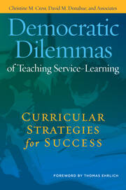 Democratic Dilemmas of Teaching Service-Learning: Curricular Strategies for Success book cover
