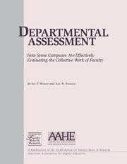 Departmental Assessment: How Some Campuses Are Effectively Evaluating the Collective Work of Faculty book cover