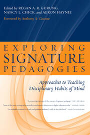 Exploring Signature Pedagogies: Approaches to Teaching Disciplinary Habits of Mind book cover