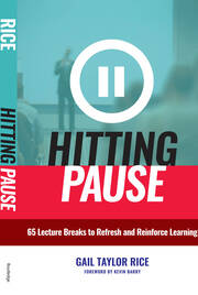 Hitting Pause: 65 Lecture Breaks to Refresh and Reinforce Learning book cover