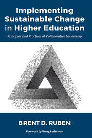 Implementing Sustainable Change in Higher Education: Principles and Practices of Collaborative Leadership book cover