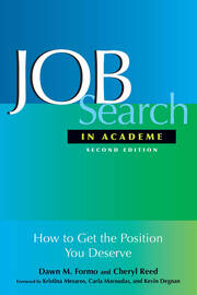 Job Search In Academe: How to Get the Position You Deserve book cover
