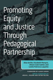 Promoting Equity and Justice Through Pedagogical Partnership book cover