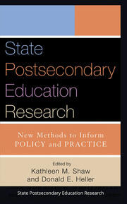 State Postsecondary Education Research: New Methods to Inform Policy and Practice book cover