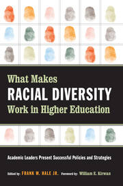 What Makes Racial Diversity Work in Higher Education: Academic Leaders Present Successful Policies and Strategies book cover