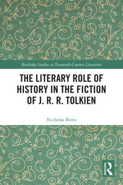 The Literary Role of History in the Fiction of J. R. R. Tolkien book cover