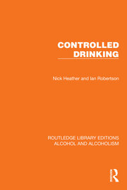 Controlled Drinking book cover