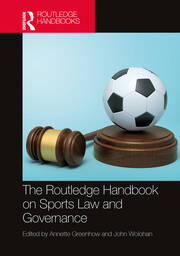 The Routledge Handbook on Sports Law and Governance book cover