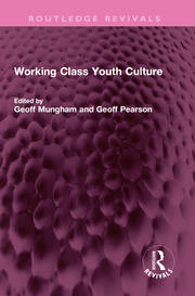 Working Class Youth Culture book cover