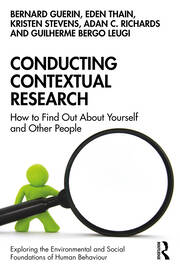 Conducting Contextual Research: How to Find Out About Yourself and Other People book cover