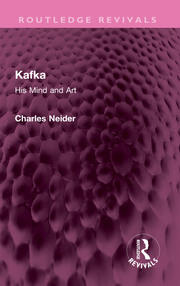 Kafka: His Mind and Art book cover