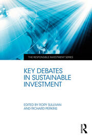 Key Debates in Sustainable Investment book cover