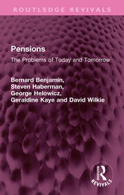 Pensions: The Problems of Today and Tomorrow book cover
