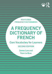 A Frequency Dictionary of French: Core Vocabulary for Learners book cover