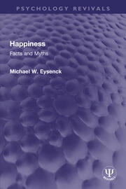 Happiness: Facts and Myths book cover